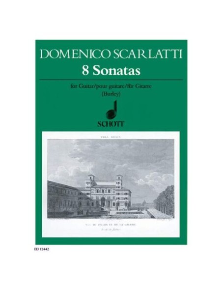 SCARLATTI D.-Sonate (8) per Chitarra (Burley)