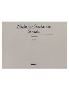 SACKMAN N.-Sonata per pianoforte