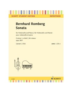 ROMBERG B.-Sonata Op.38 n. 1 in mi minore per violoncello e pianoforte (Ellis)