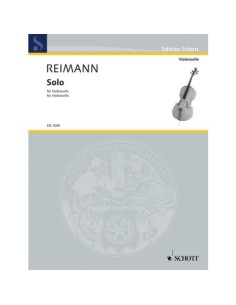 REIMANN A.-Solo (1981) per violoncello