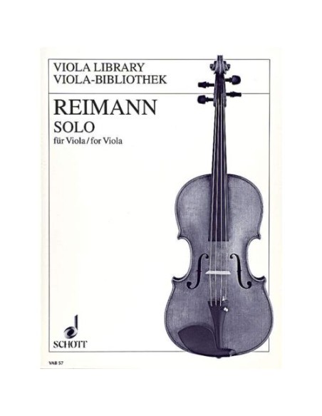 REIMANN A.-Solo (1996) for Viola
