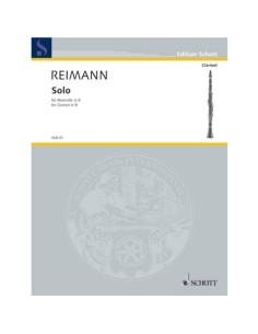 REIMANN A.-Solo (2000) pour clarinette