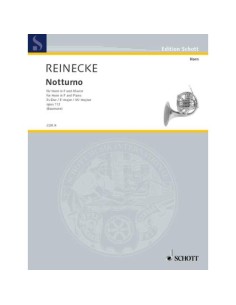 REINECKE C.-Nocturne Op.112 pour cor et piano (Baumann)