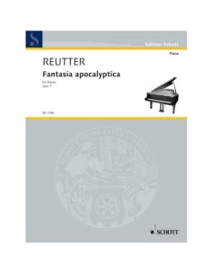 REUTTER H.-Apocalyptic Fantasy op.7 pour piano