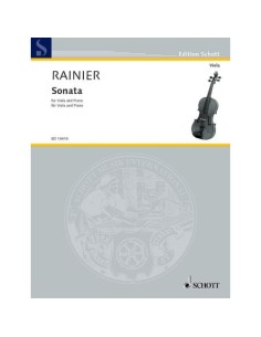 RAINIER P.-Sonata for Viola and Piano