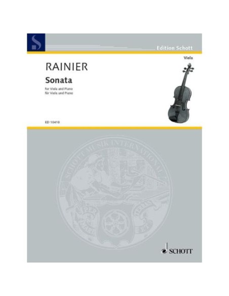 RAINIER P.-Sonata per viola e pianoforte