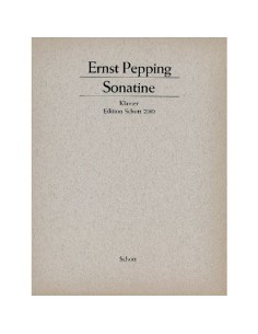 PEPPING E.-Sonatina for Piano