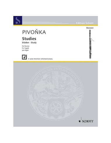 PIVONKA K.-Development Studies for Bassoon
