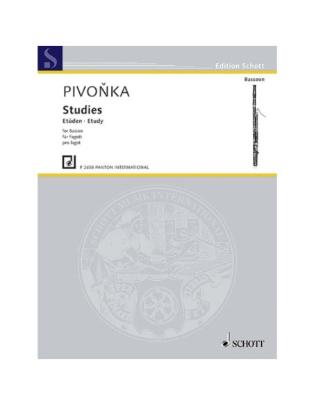 PIVONKA K.-Development Studies for Bassoon