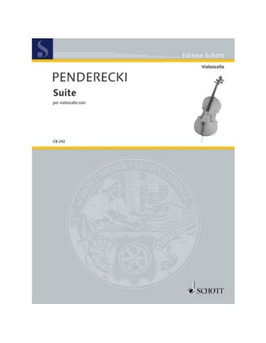 PENDERECKI K.-Suite für Violoncello