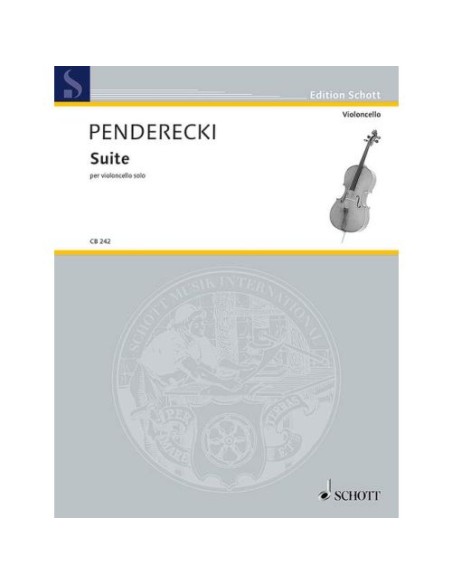 PENDERECKI K.-Suite für Violoncello