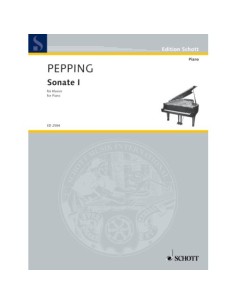 PEPPING E.-Sonata n. 1 per pianoforte