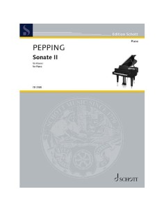 PEPPING E.-Sonata nº 2 para Piano