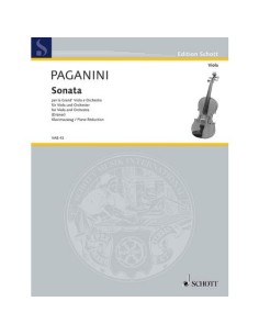 PAGANINI N.-Sonata per Viola e Pianoforte (Druner)