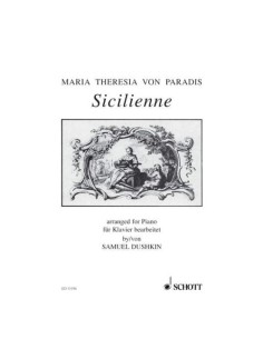 PARADIS M.T.-Sicilienne for Piano