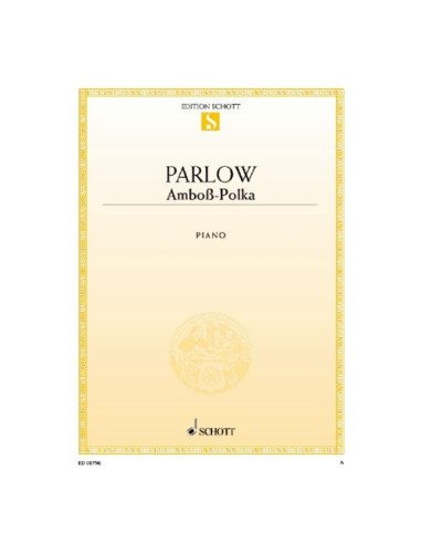 PARLOW A.-Amboss Polka per Pianoforte