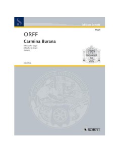 ORFF C.-Carmina Burana (8 Piezas) para Organo (Ludwig)