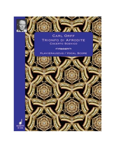 ORFF C.-Trionfo di Afrodita per voce e pianoforte