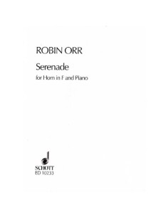 ORR B.-Serenata per corno e pianoforte (Baumann)