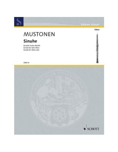 MUSTONEN O.-Sinuhe (Sonata) per oboe