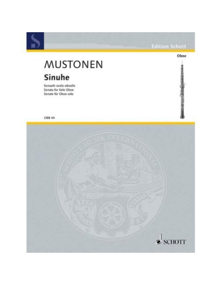 MUSTONEN O.-Sinuhe (Sonate) für Oboe