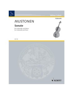 MUSTONEN O.-Sonata per violoncello e pianoforte