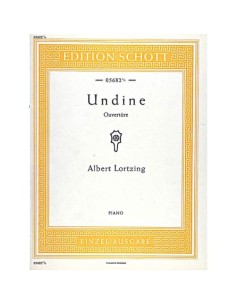 LORTZING A.-Undine (Ouverture) pour piano (Hartmann)