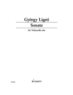 LIGETI G.-Sonata para Violoncello