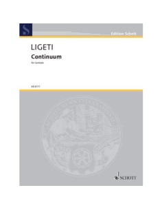 LIGETI G.-Continuum per Cembalo