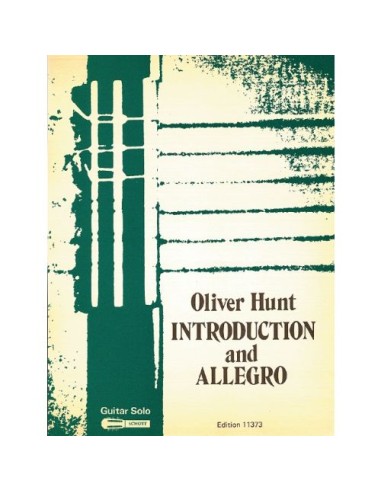 HUNT O.-Introduction et Allegro pour guitare