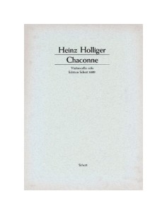 HOLLIGER H.-Chaconne für Violoncello