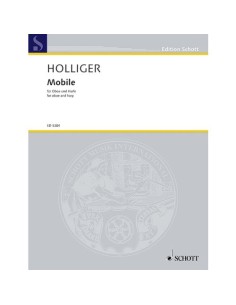 HOLLIGER H.-Mobile (1962) per oboe e arpa