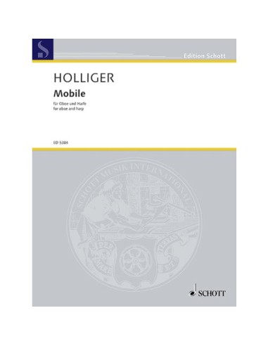HOLLIGER H.-Mobile (1962) per oboe e arpa
