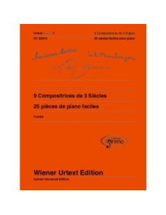 Urtext Primo Vol.7 Collection: 25 Easy Pieces di 9 Compositori di Tre Secoli per Pianoforte (Urtext)