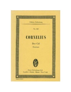 CORNELIUS P.-El Cid (Overture) for Orchestra (PB)