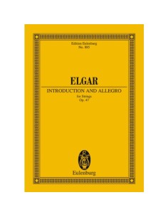 ELGAR E.-Introduction and Allegro Op.47 for Strings (PB)