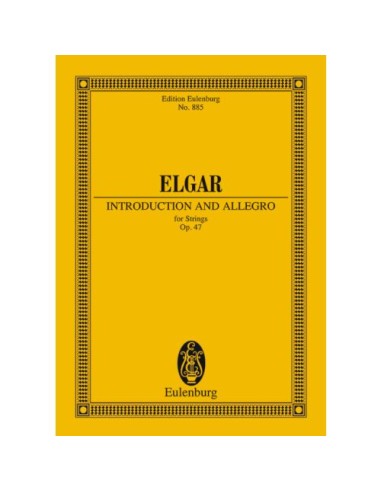 ELGAR E.-Introduction and Allegro Op.47 for Strings (PB)