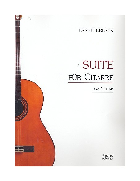 KRENEK E.-Suite pour guitare