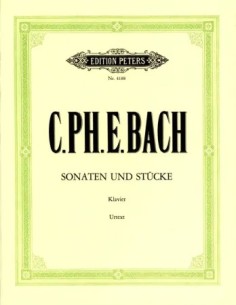 BACH C.P.E.-Sonate e Pezzi per Pianoforte (Urtext)
