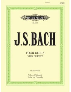 BACH J.S.-Duets (4) for Violin and Cello