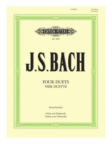 BACH J.S.-Duetti (4) per violino e violoncello
