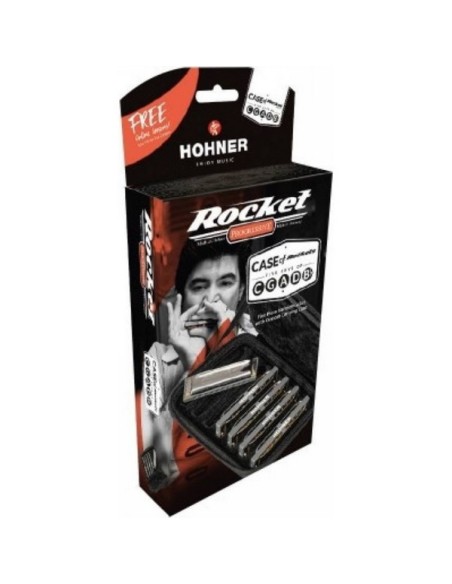 Hohner Propack Rocket A-BB-C-D-G (20135xp) Mundharmonikas