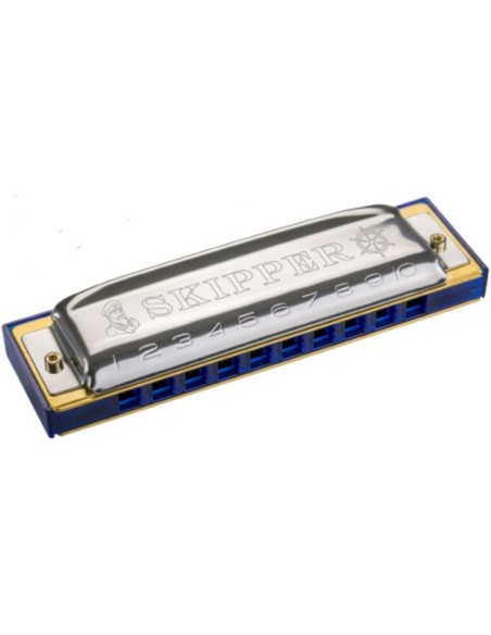 Hohner Blues Diatonic Harmonica (M91640) Skipper