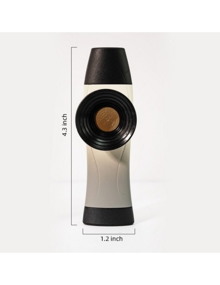 Kazoo Ripple Phono Kazoo plástico gris