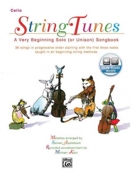 APPLEBAUM S.-String Tunes per violoncello (Inc.CD)