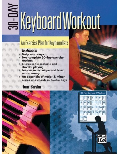 BRISLIN T.-30 Day Keyboard Workout pour clavier