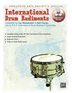 CARSON & WANAMAKER-International Drum Rudiments (Audio Online)