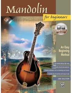 DALTON J.-Mandolin For Beginners (Method) for Mandolin (Inc.CD)