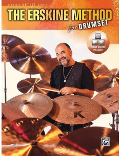 ERSKINE Peter - Die Erskine-Methode für Drumset für Schlagzeug (Buch und DVD)