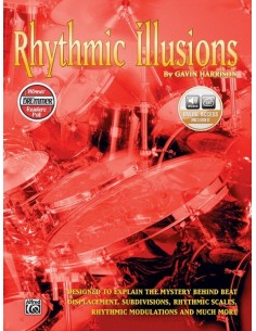 HARRISON G.- Rhythmic Illusions for Drums (Inc.CD )